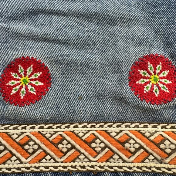 Vintage Y2K Fubu Jean Shorts Size 9/10 - Picture 5 of 7